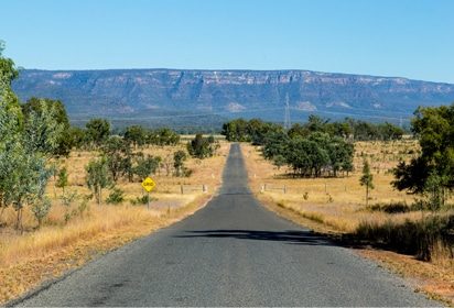 Road approaching to mountain — Accountant in Central Highlands, QLD